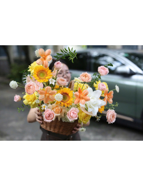 GIỎ HOA MẪU 10