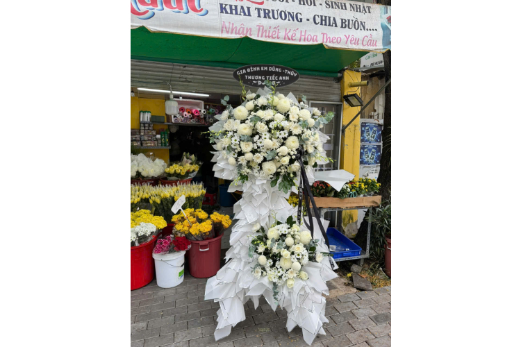 HOA CHIA BUỒN MẪU 1