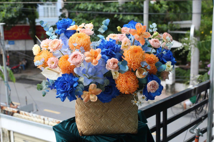 GIỎ HOA MẪU 8