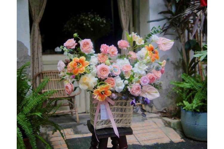 GIỎ HOA MẪU 17